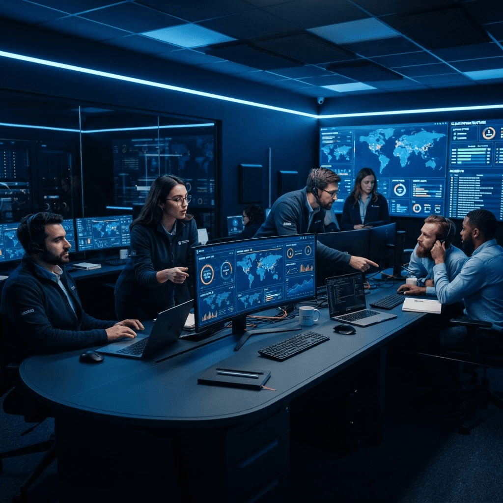 OPERITON operations team at work